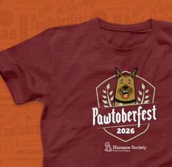 Pawtoberfest T-Shirt 2026 (Cardinal)